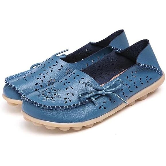 Blue Slip On Shoe 10 - Picture 1 of 13